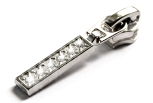 Suwak №5/do zamka spiralnego/z blokadą/1518