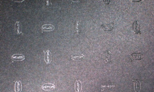 Vibram TEQUILGEMMA/czarna/91X58 /guma zelówkowa 1mm