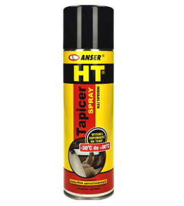 Klej w sprayu aerozolu tapicerski HT od -30° +80°
