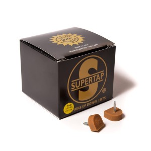 Fleki na bolcu metalowym Supertap kolor beż 2,9mm