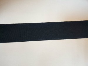 Taśma obuwnicza/elastyczna/gumowa/40mm/czarna