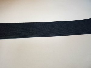 Taśma obuwnicza/elastyczna/gumowa/30mm/czarna
