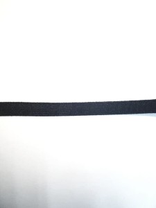 Taśma obuwnicza/elastyczna/gumowa 10mm/Czarna