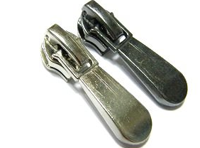 Suwak 3068/Rozmiar 7/Czarny nikiel/DO ZAMKA SPIRALNEGO