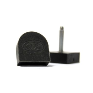 FLEKI - METALOWY BOLEC DOWEL LIFTS 106 black Rozmiar 17,6 mm x 18,2 mm Grubość	6,6 mm