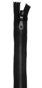 Zamek kostka z suwakiem rozdzielczy/№5/75cm/czarny