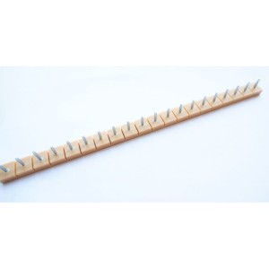 Fleki z bolcem 10 par (2,5 mm)(Beż) WINTER STRIP WITH DOWELS 10 BEIGE 2,5 mm