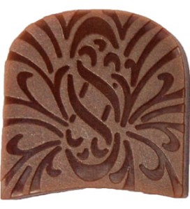 FLEKI  05 b brown Rozmiar 40 mm x 45 mm Grubość 6 mm