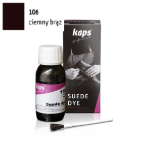 Kaps farba do zamszu i weluru Suede Dye/ciemny brąz 106