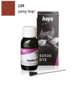 Kaps farba do zamszu i weluru Suede Dye/Jasny brąz 129