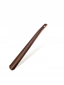 Długa łyżka metalowa z uchwytem  długość 41 cm