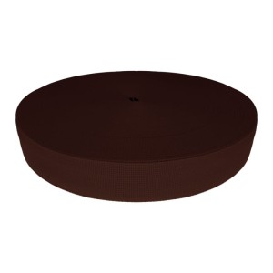 Taśma nośna poliestrowa  38 mm ciemnobrązowa