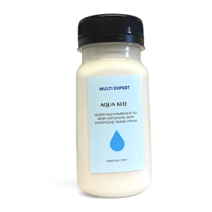 Klej wodny do skóry skaju tkanin i pianki 100 ml
