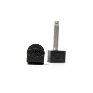 FLEKI - METALOWY BOLEC DOWEL LIFTS 101 BLACK Rozmiar 10 mm x 11 mm Grubość 6,6 mm