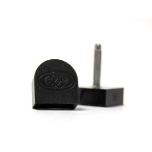 FLEKI - METALOWY BOLEC DOWEL LIFTS 104 BLACK Rozmiar 10,5 mm x 13,4 mm Grubość 6,6 mm 