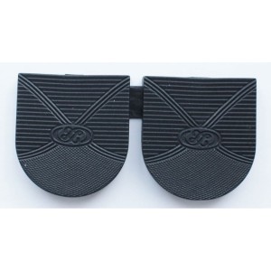 fleki 05A black Rozmiar 40 x 45 mm Grubość	7,2 mm